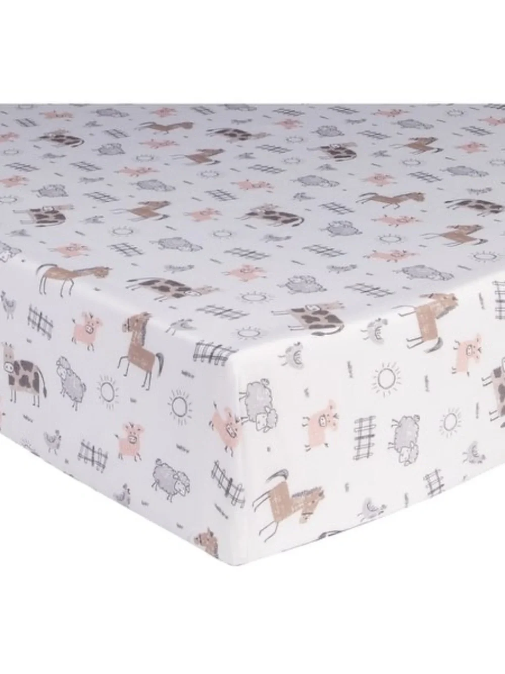 Sammy Lou Farm Animal Crib Sheet Set